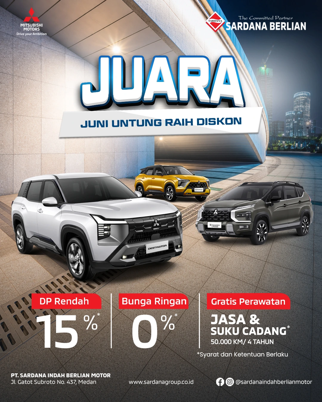 PROGRAM PENJUALAN MITSUBISHI MOTORS JUNI 2026